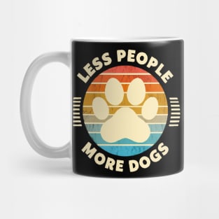 Paw Power: Less People, More Dogs Mug
